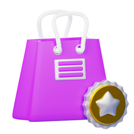 Favorite Shopping  3D Icon
