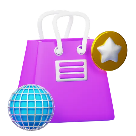 Favorite Shopping  3D Icon