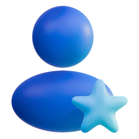 Favorite User  3D Icon