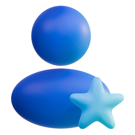 Favorite User  3D Icon
