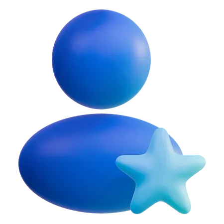 Favorite User  3D Icon