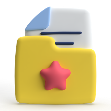 Favoritenordner  3D Icon