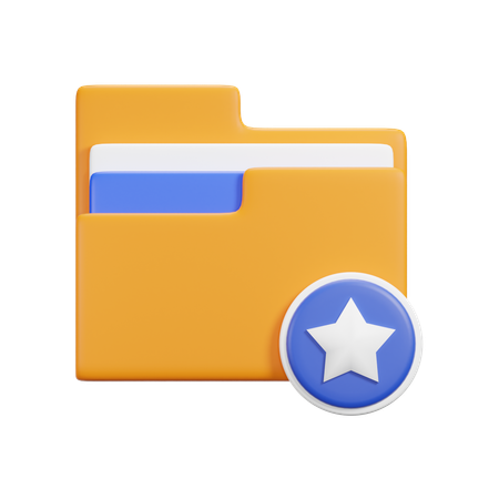 Favoritenordner  3D Icon