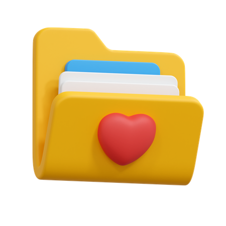 Favoritenordner  3D Icon