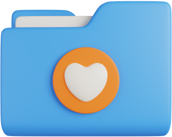 Favoritenordner  3D Icon