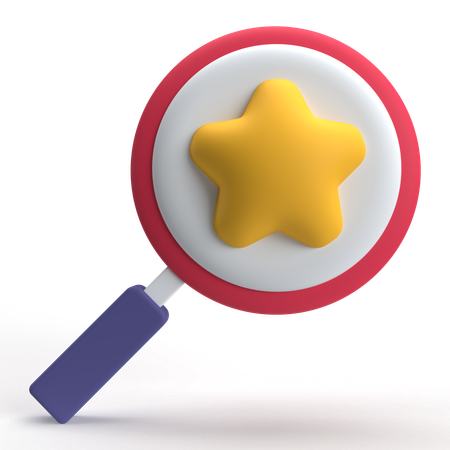 Favoritensuche  3D Icon