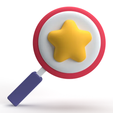 Favoritensuche  3D Icon