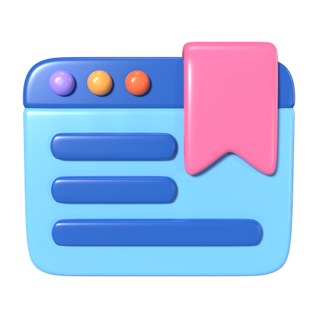 Favoritos  3D Icon