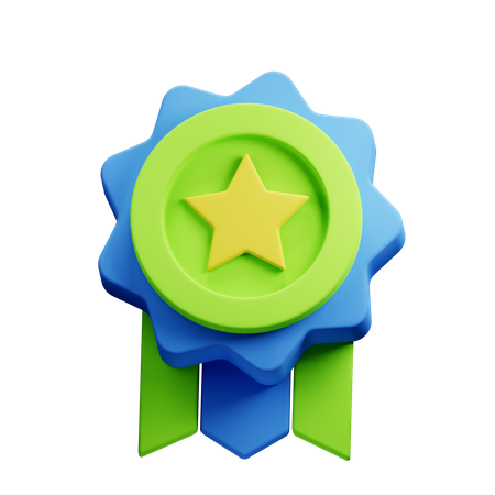 Favourite Badge  3D Icon