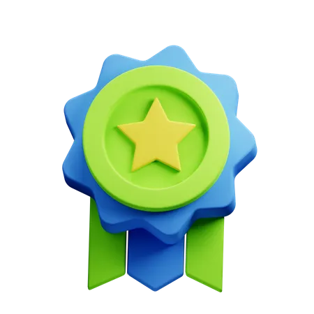 Favourite Badge  3D Icon