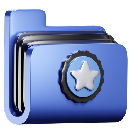 Favourite Folder  3D Icon