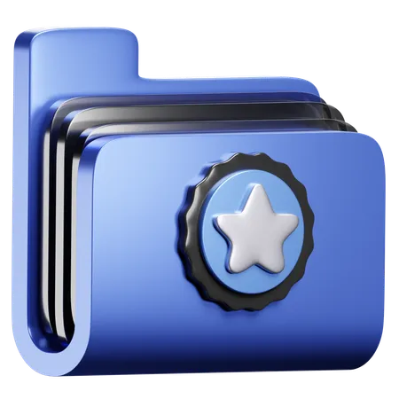 Favourite Folder  3D Icon