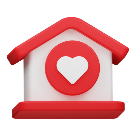 Favourite House  3D Icon