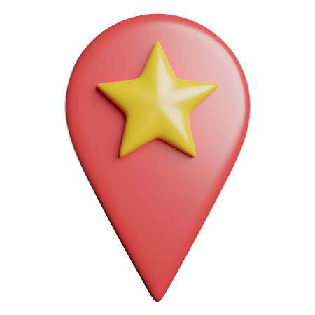 Favourite Location  3D Icon