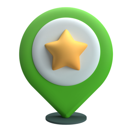 Favourite Location  3D Icon