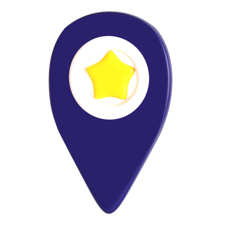 Favourite Location  3D Icon