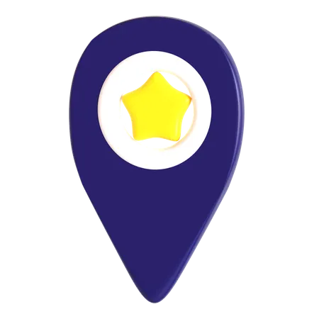 Favourite Location  3D Icon