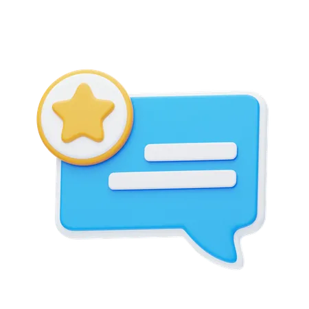 Favourite Message  3D Icon