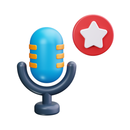 Favourite Podcast  3D Icon