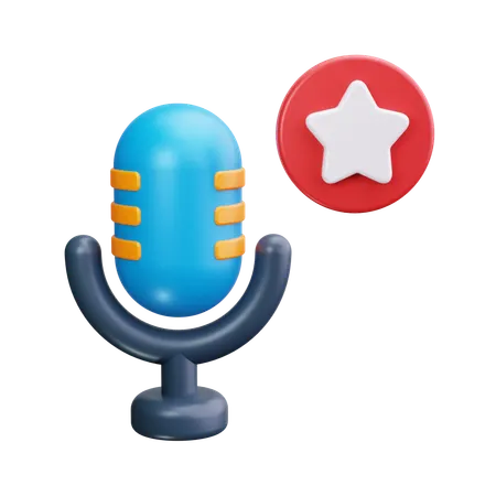 Favourite Podcast  3D Icon