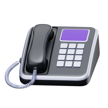 Fax  3D Icon