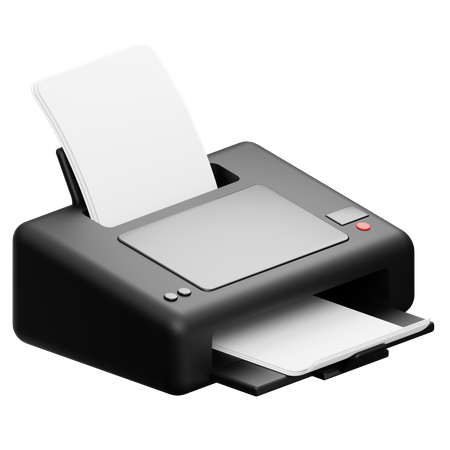 Fax Machine  3D Icon