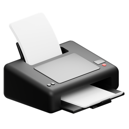 Fax Machine  3D Icon