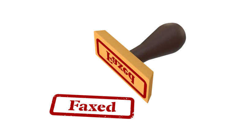 Faxé  3D Icon