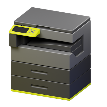 Faxgerät  3D Icon