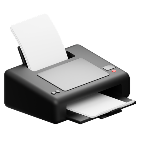 Faxgerät  3D Icon