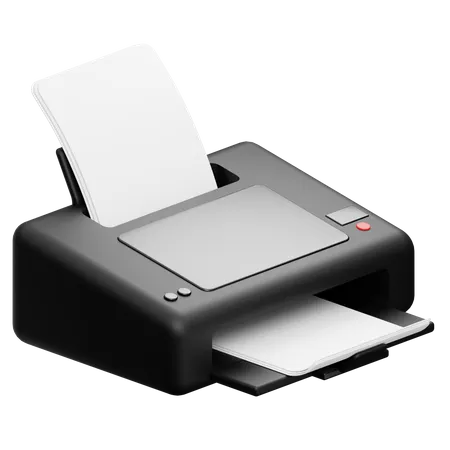 Faxgerät  3D Icon