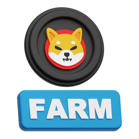Fazenda de shiba inu  3D Icon