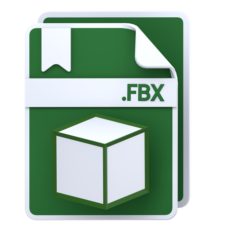 Fbx-Datei  3D Icon