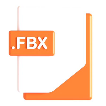 Fbx Extension  3D Icon