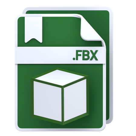 Fbx file  3D Icon