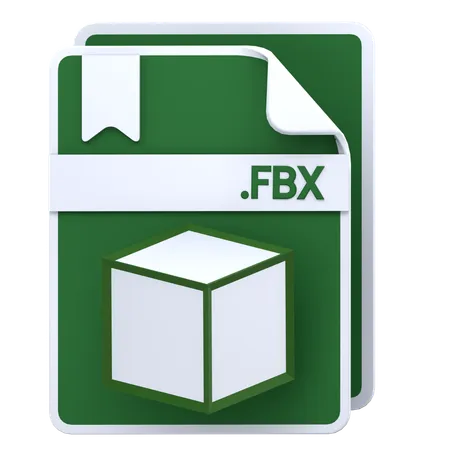 Fbx file  3D Icon