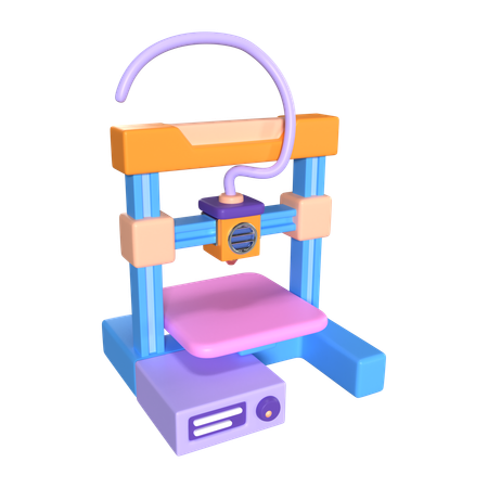 Fdm 3D Printer  3D Icon