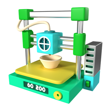 Impresora Fdm Mini 3D  3D Icon