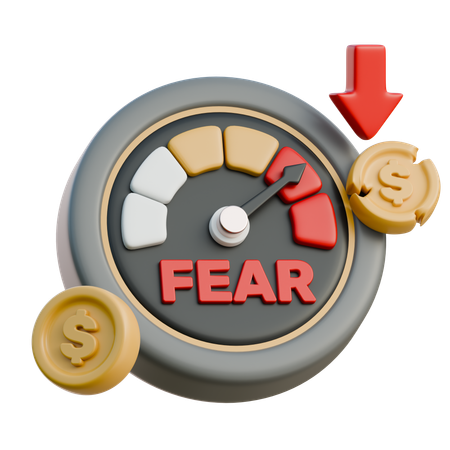 Fear Index  3D Icon