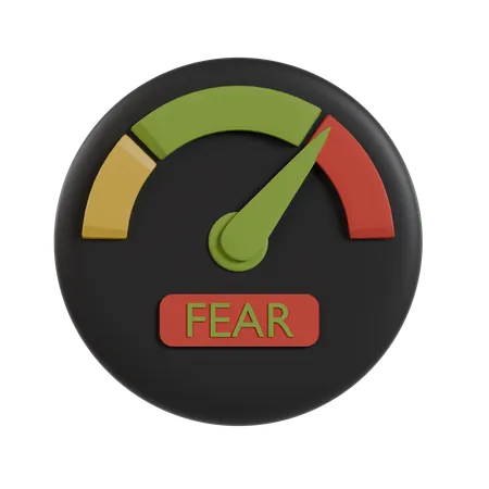 Fear Rate  3D Icon