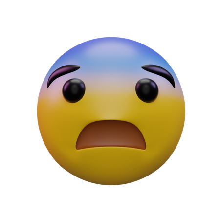 Fearful  3D Icon