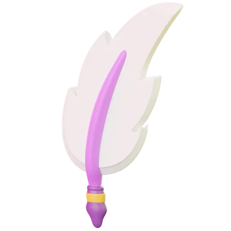 Feather  3D Icon