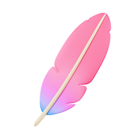 Feather  3D Icon