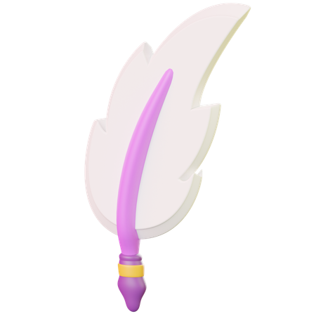 Feather  3D Icon