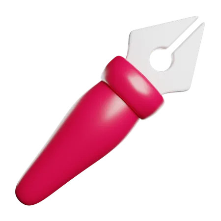 Feather Pen  3D Icon