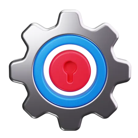 Feature Lock  3D Icon