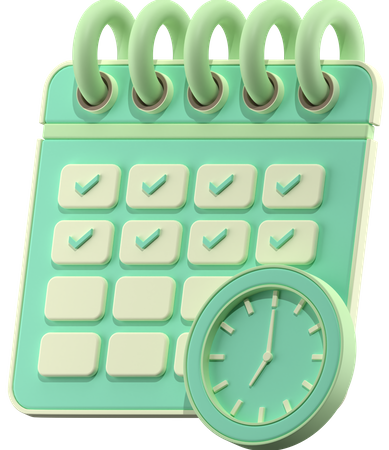 Fecha límite  3D Icon