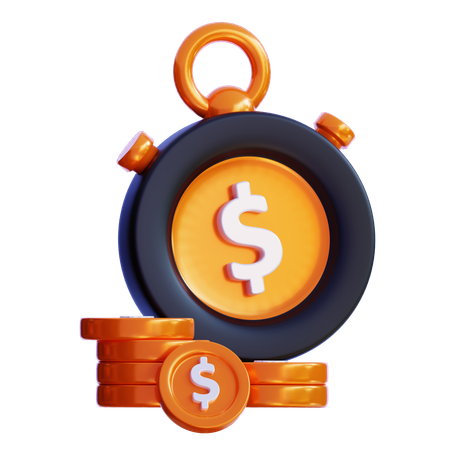 Plazo financiero  3D Icon