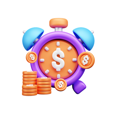 Plazo financiero  3D Icon