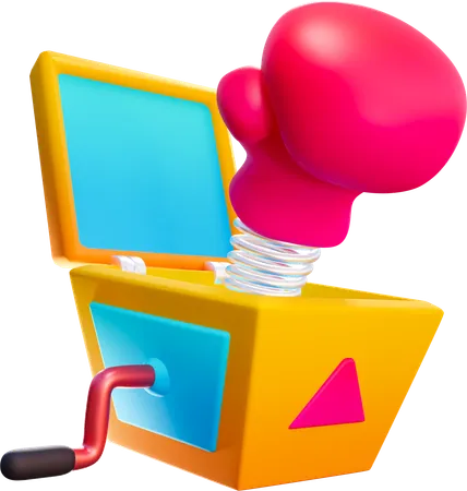 Federschlaghandschuh  3D Icon